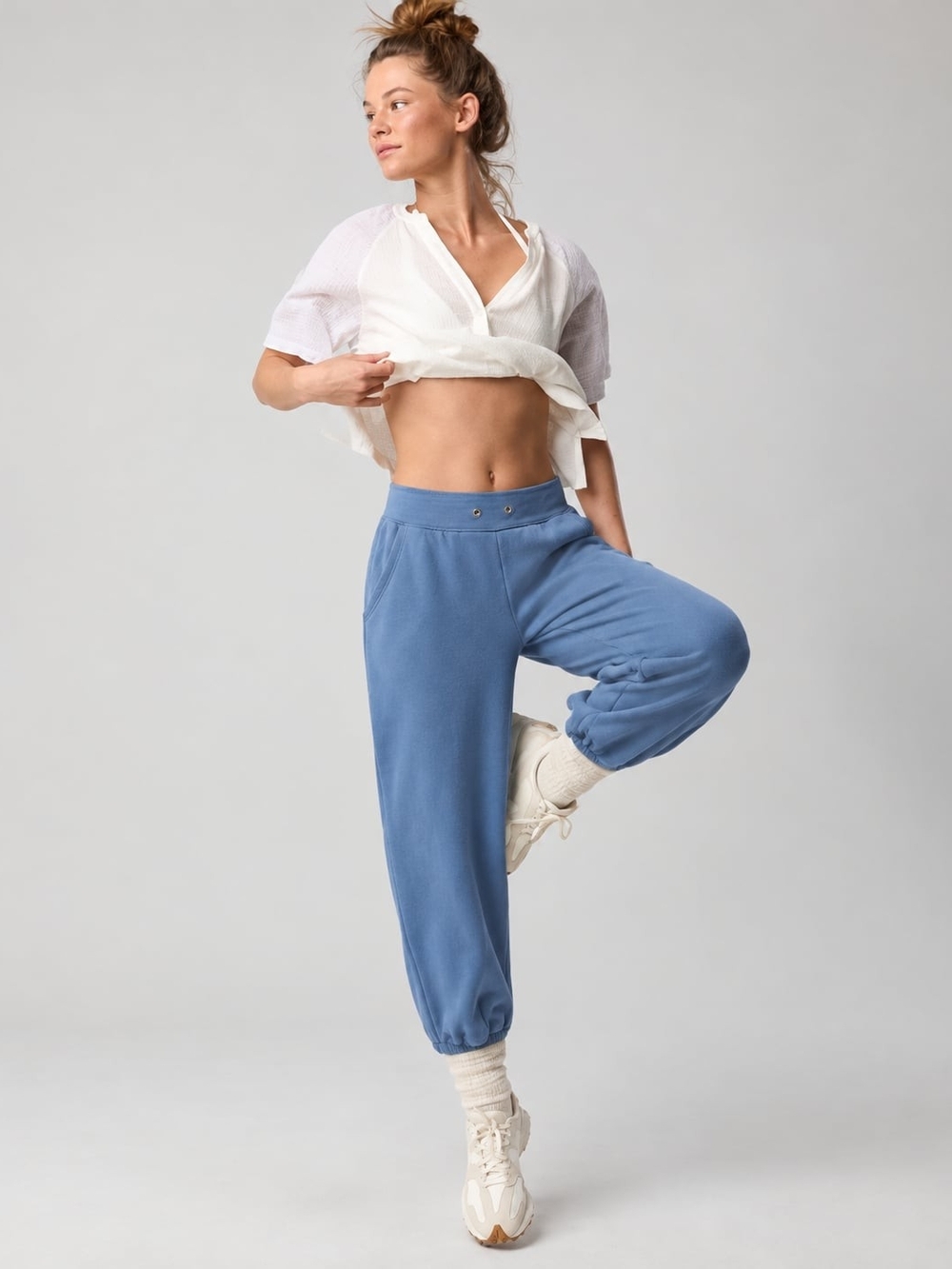 Aerie Sky Tiffany Blue Jogger Sweatpants